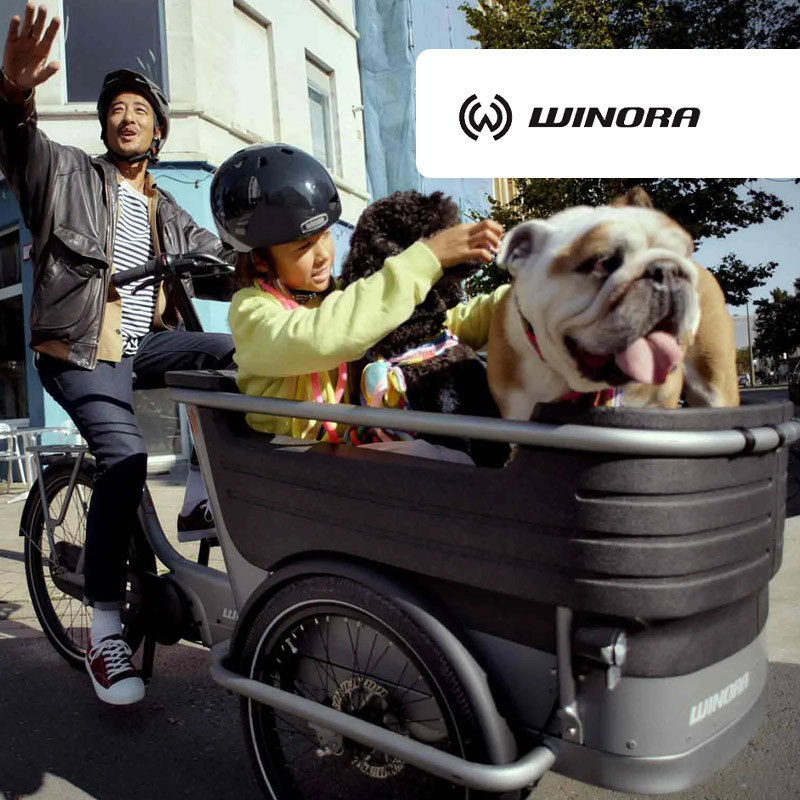 Winora bakfiets merk